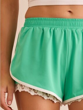 Green shorts new
